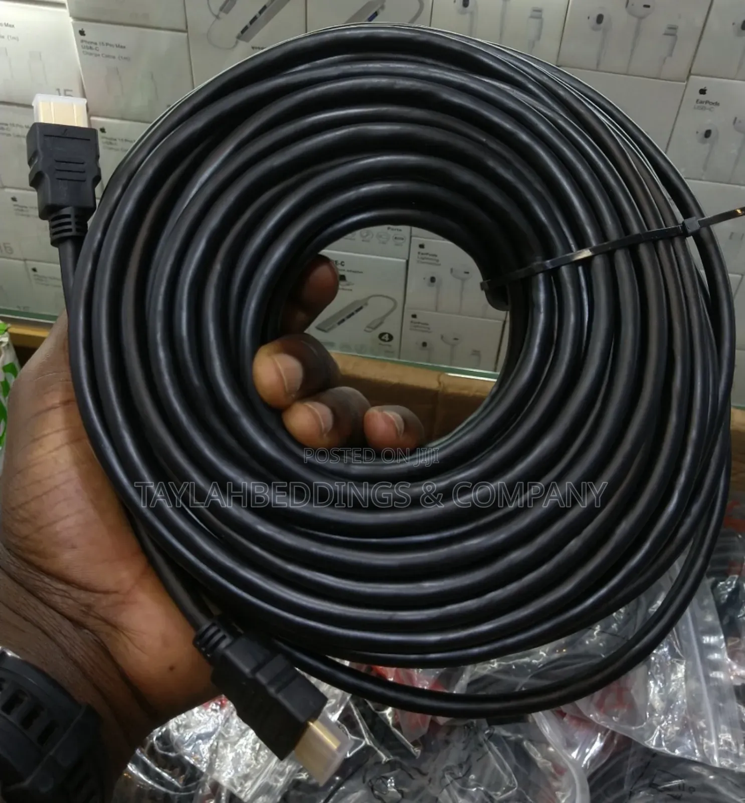 HDMI Cable 30M Original Pure Copper Matt Black High Speed