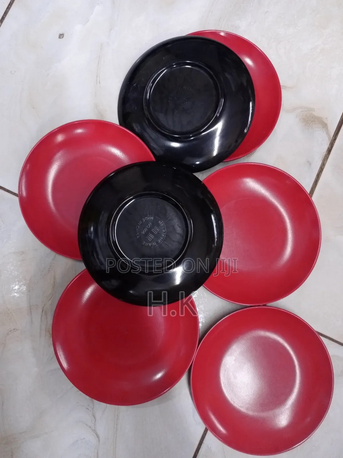 6pcs Melamine Saurcer 5" Plates