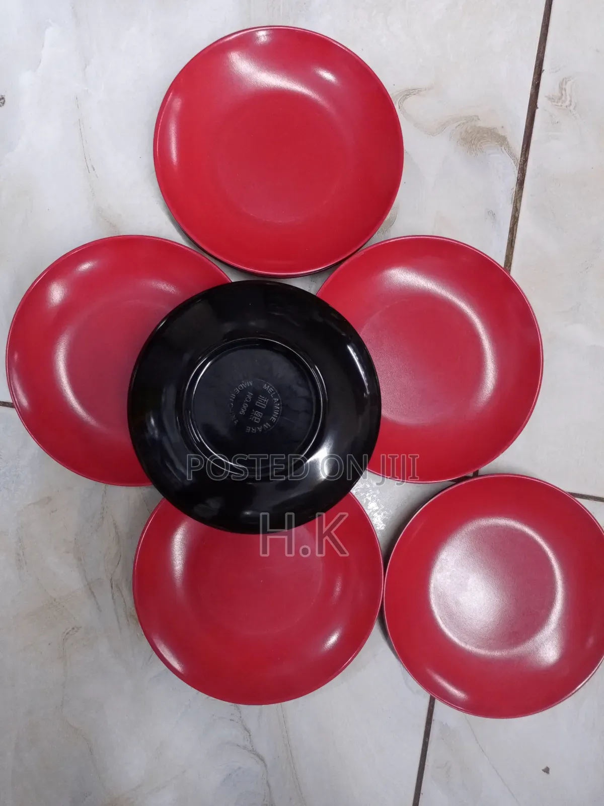 6pcs Melamine Saurcer 5" Plates