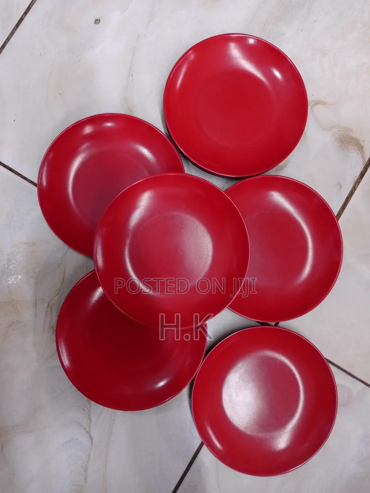 6pcs Melamine Saurcer 5" Plates