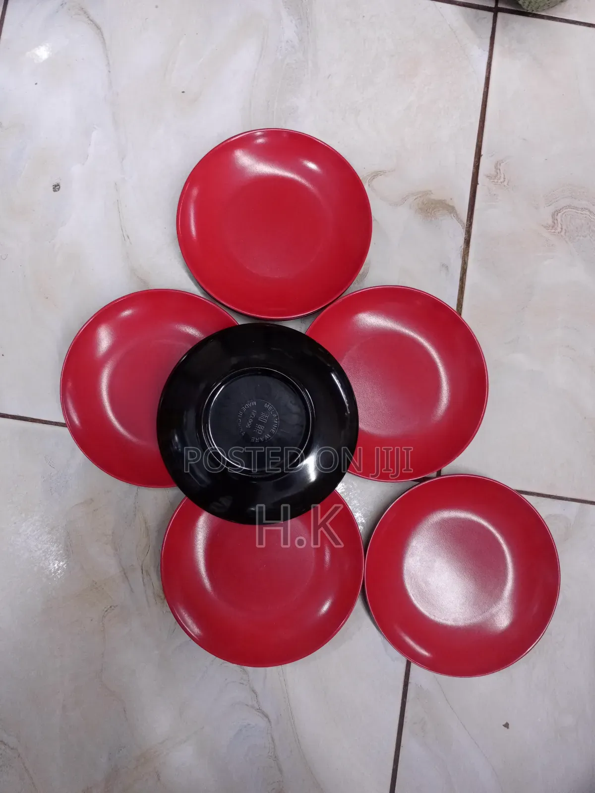 6pcs Melamine Saurcer 5" Plates