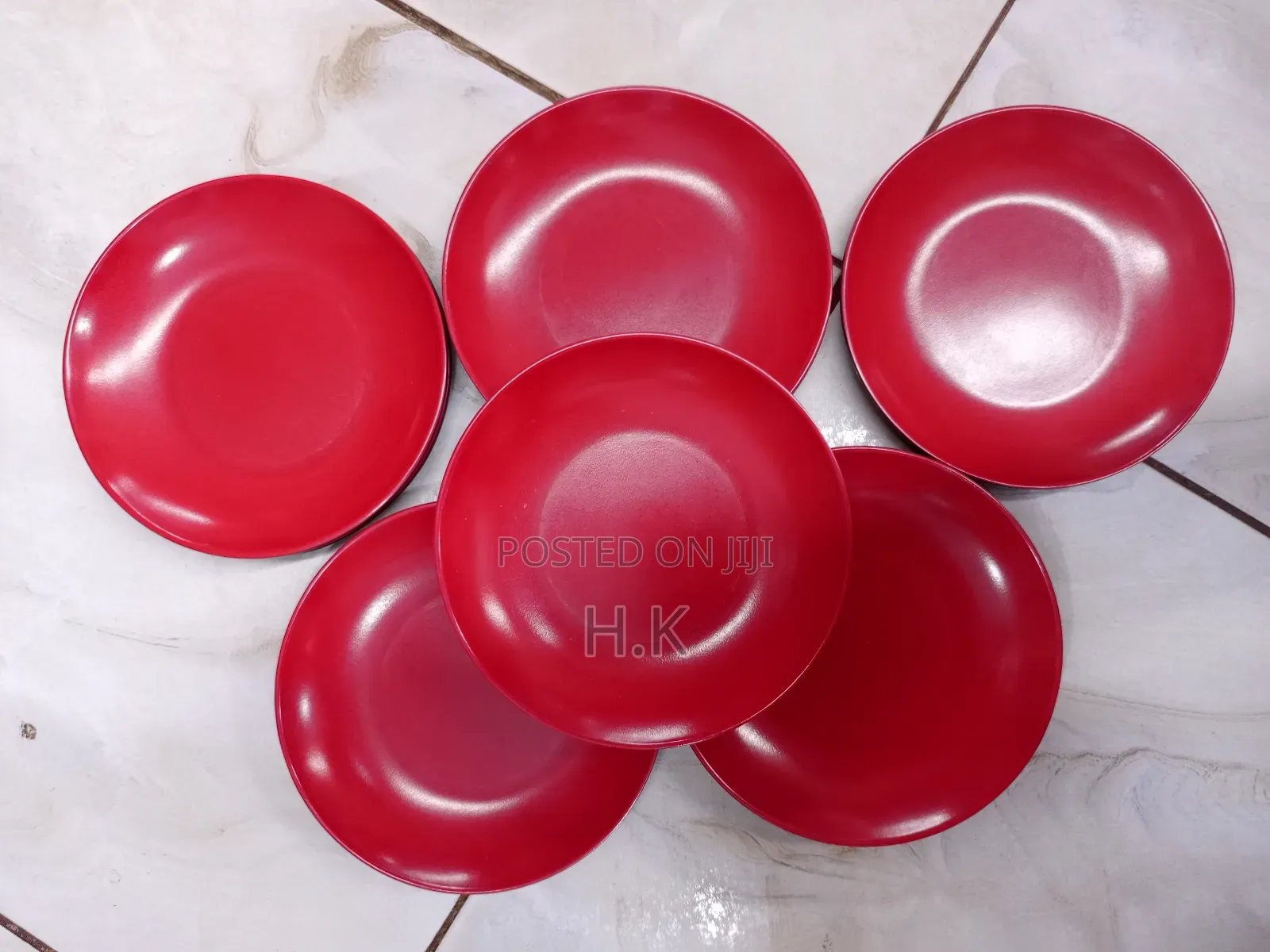 6pcs Melamine Saurcer 5" Plates