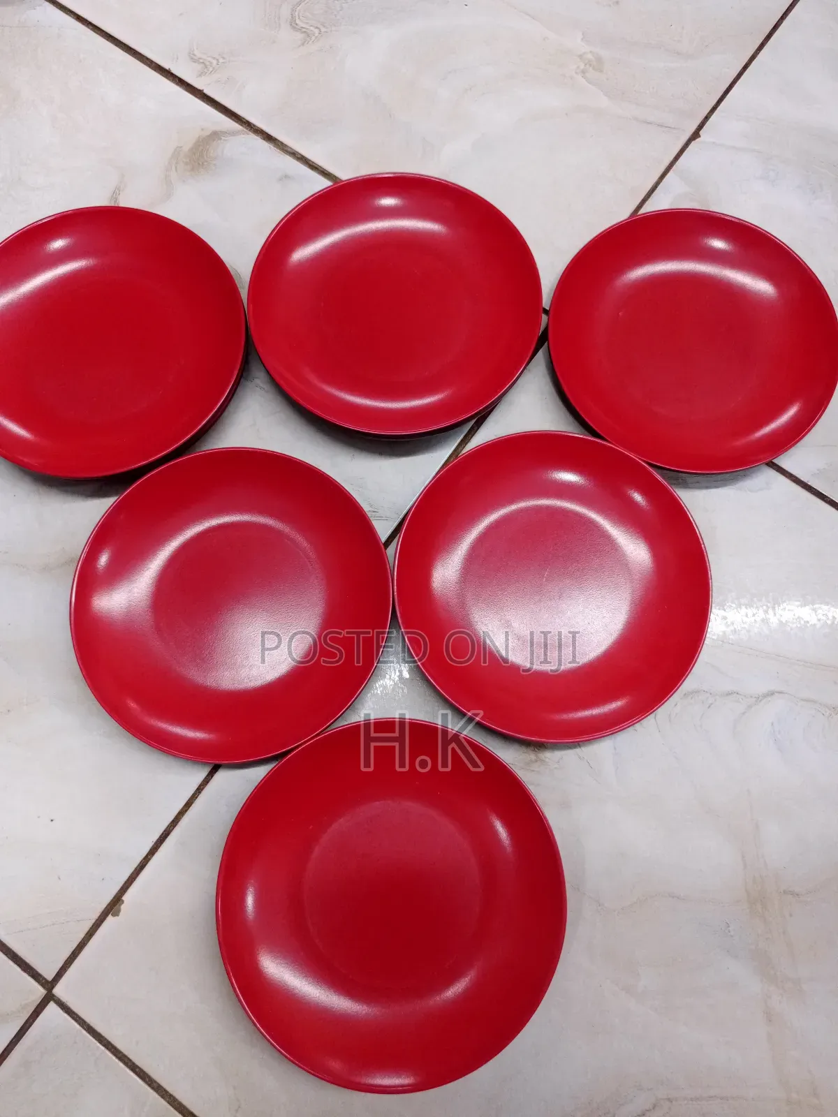 6pcs Melamine Saurcer 5" Plates
