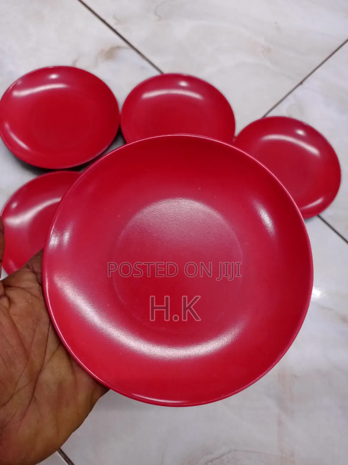 6pcs Melamine Saurcer 5" Plates