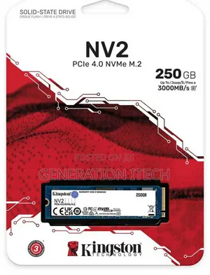 KINGSTON NV2 SNV2S/250G SSD-Pcie 4.0 Nvme M.2 2280