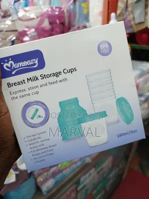 5pcs Set of Breast Milk Storage Cups