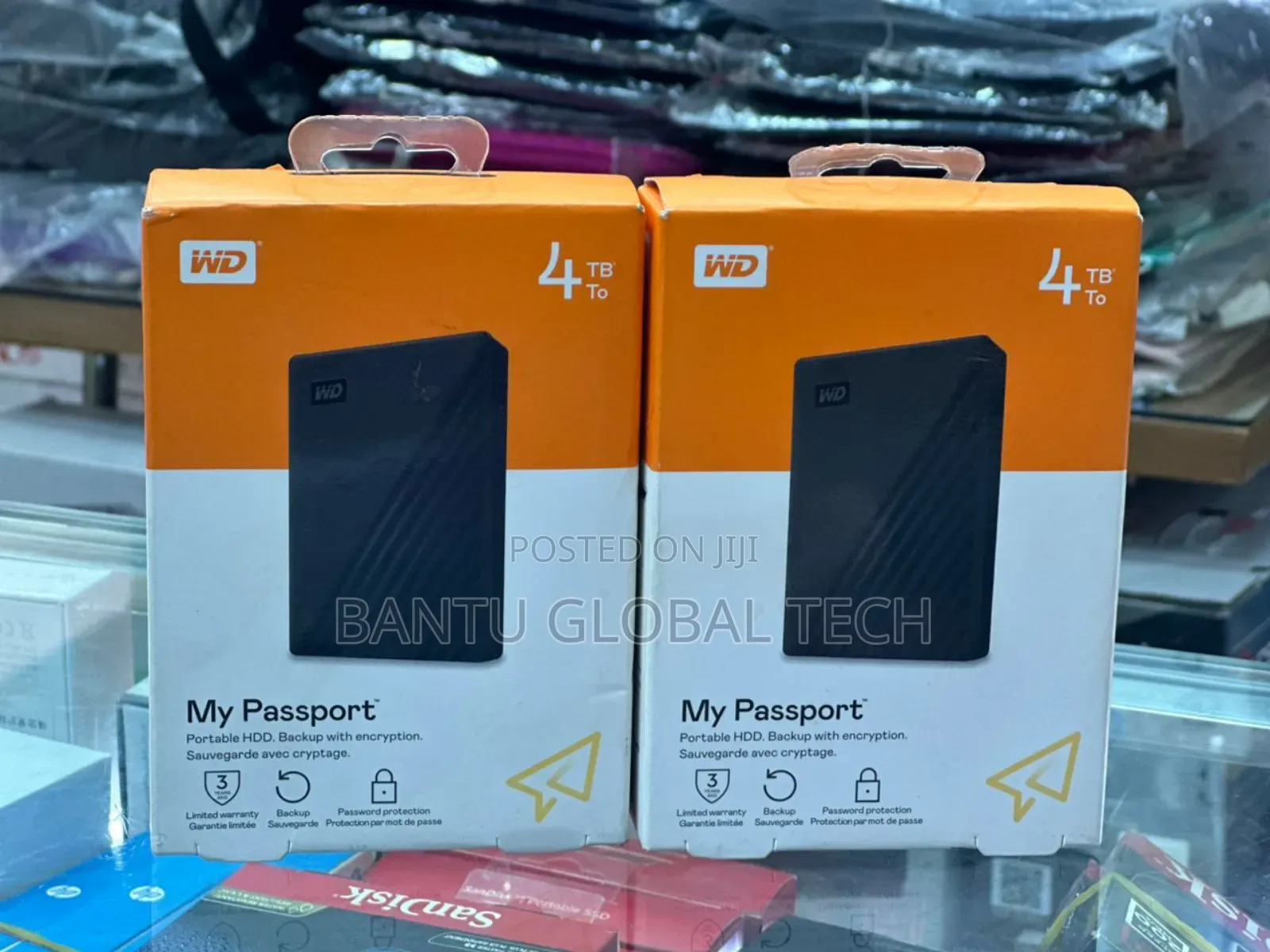 Original Wd External Hard Drive 4tb