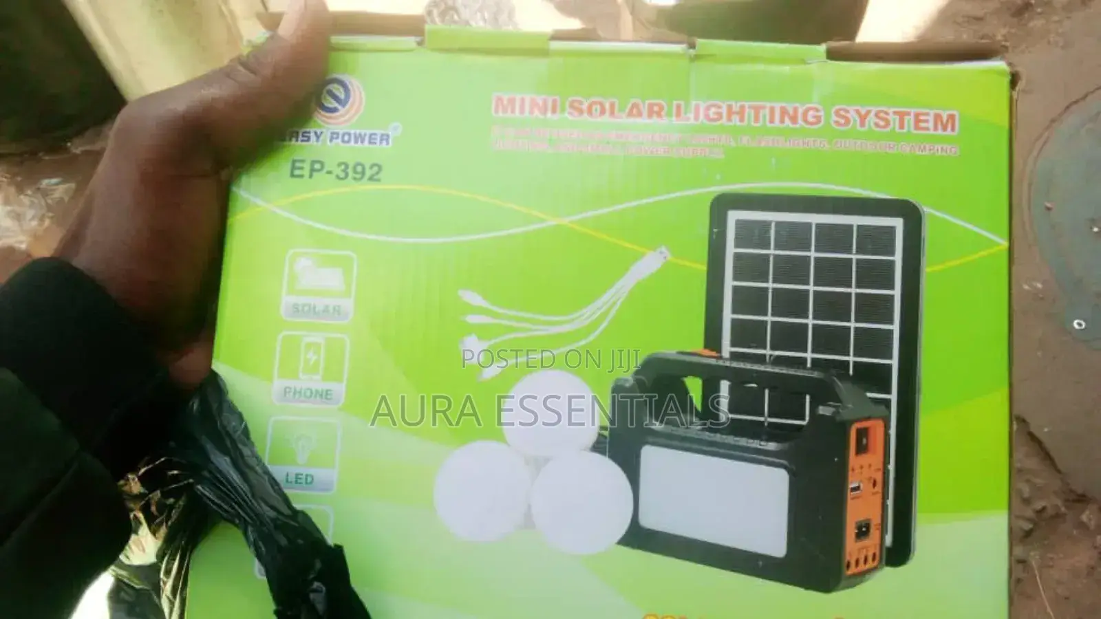 Easy Power EP-392 Mini Solar Lighting System