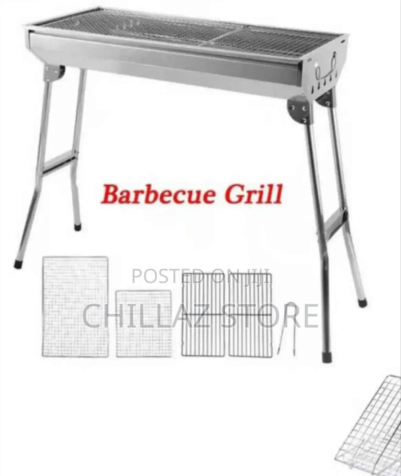 Portable Stainless Steel BBQ Grill