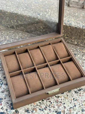 Watch Storage Box 10 Place Brown Swede