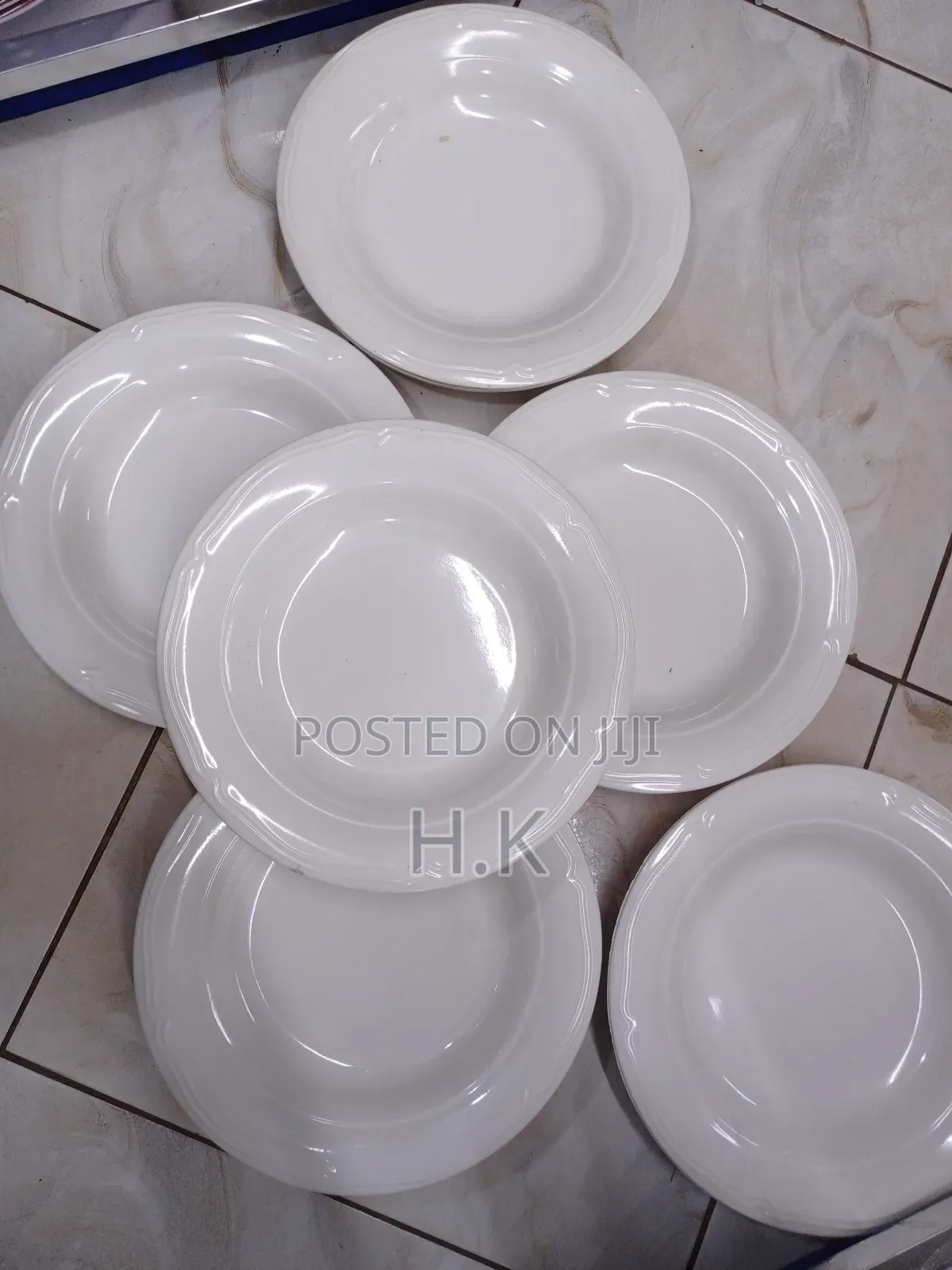 6pcs Heavy and Unbreakable Melamine Plates