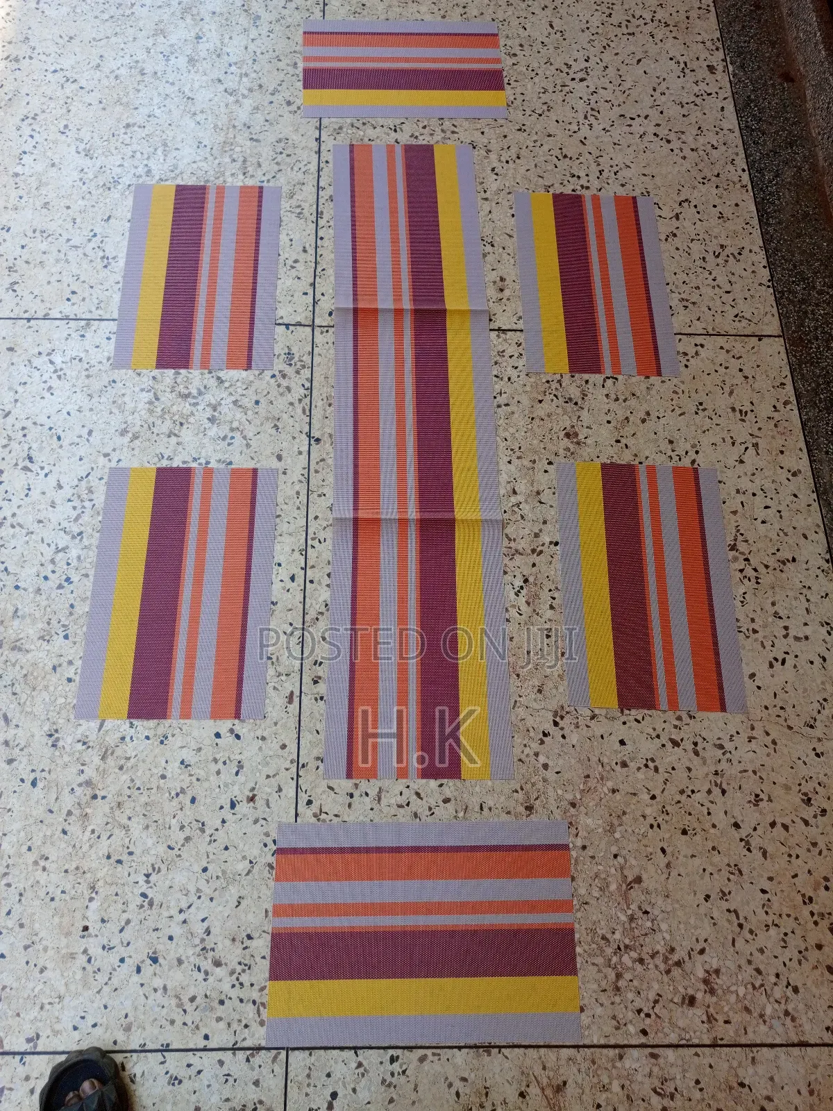 Table Mats With Runner 6 Seater