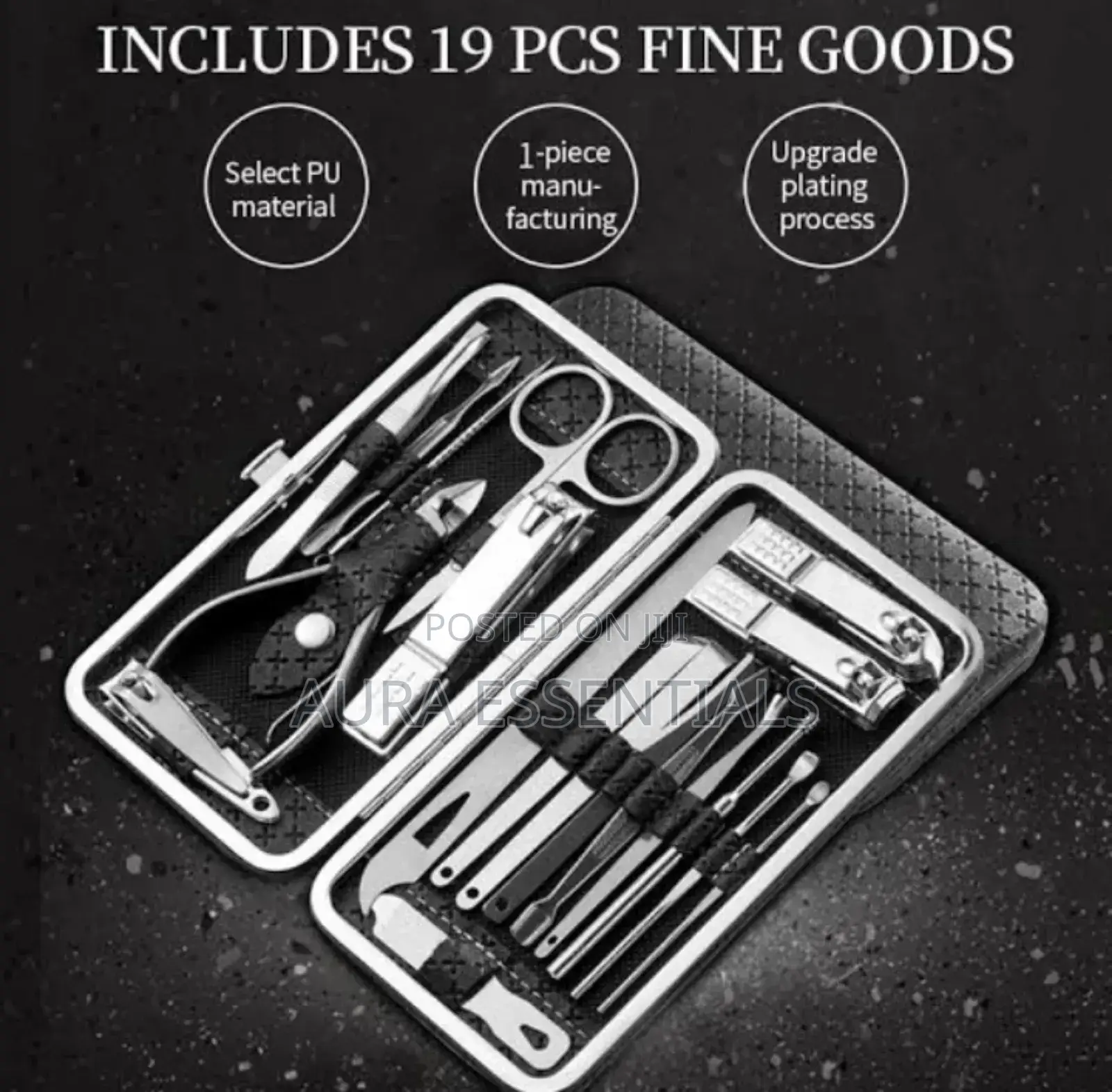 Stainless Steel Manicure Set Professional Nail Clipper