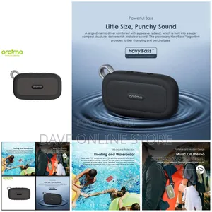 Oraimo Palm Wireless Speaker Powerful Bass