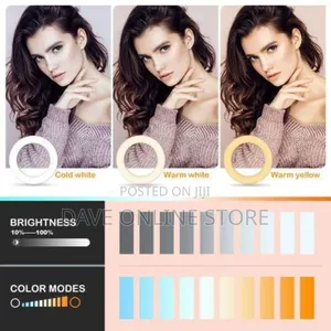 10 Inch Pro 26cm Ring LED Light With Tripod Stand