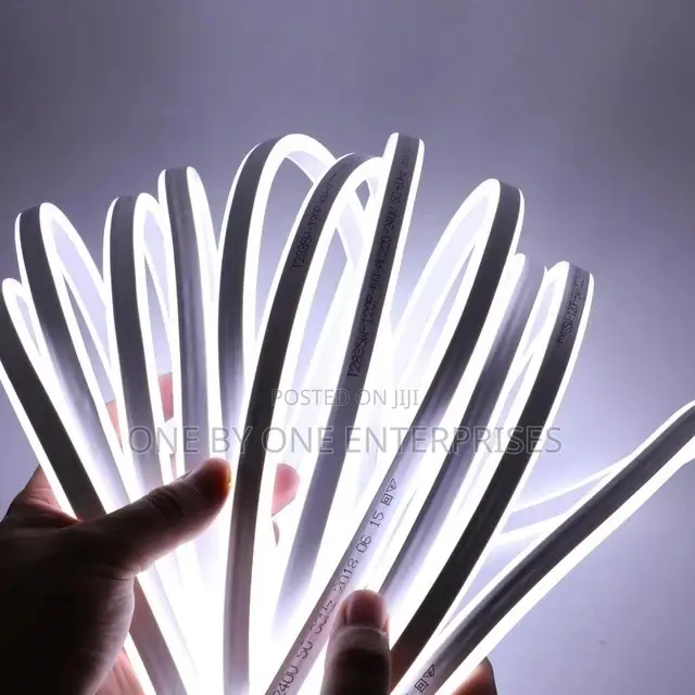 Neon LED Light Strip Flexible Outdoor White