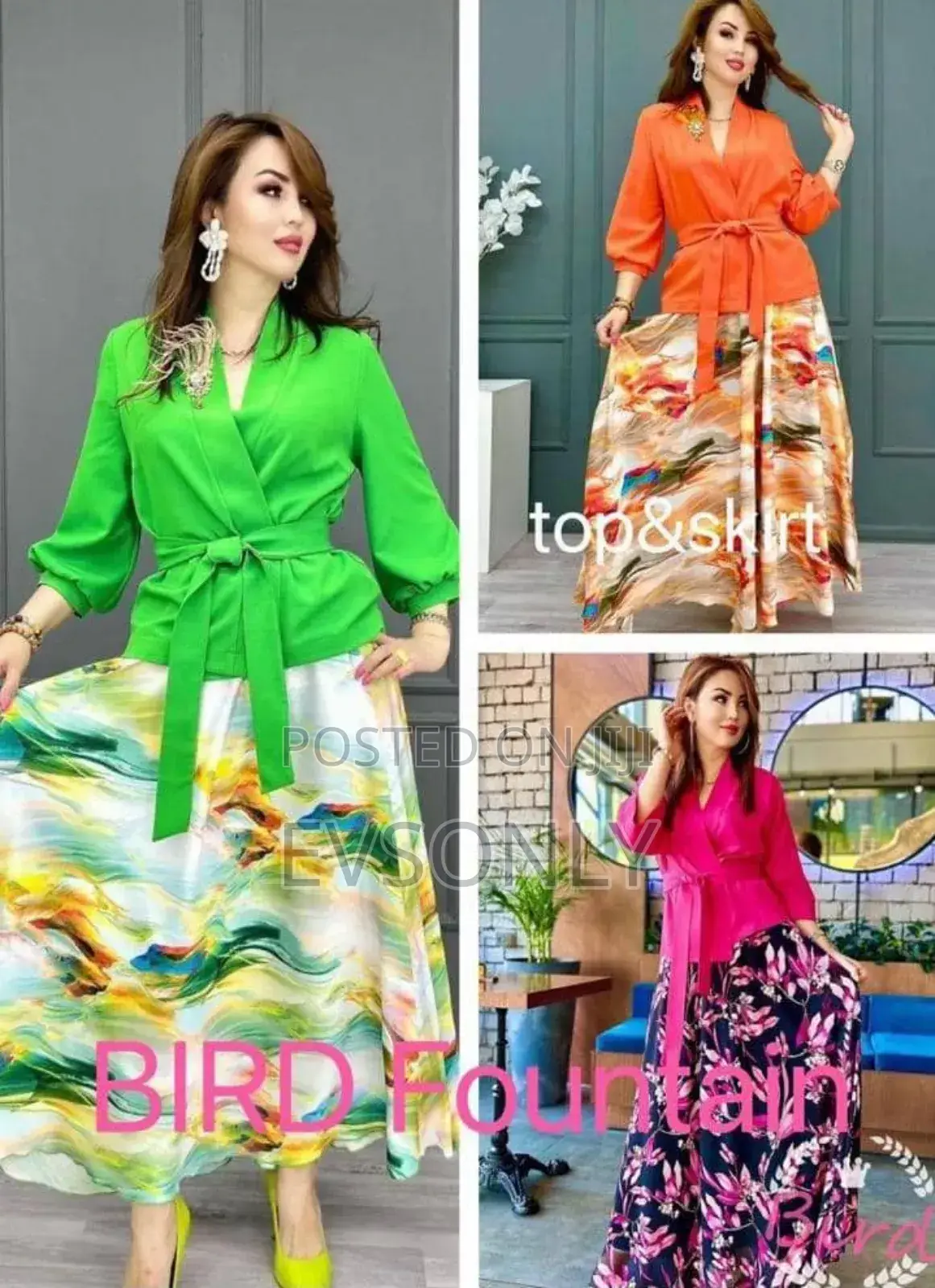 Top and Skirt