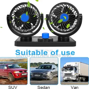 Car Mini Fan Portable Portable Mini Cooling Fan Electric Fan
