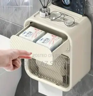Mounted Waterproof Toilet Paper Dispenser