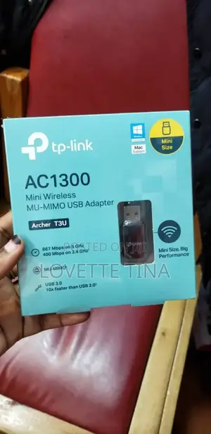 Tplink AC 1300 MBPS Wifi Usb Adapter 1300