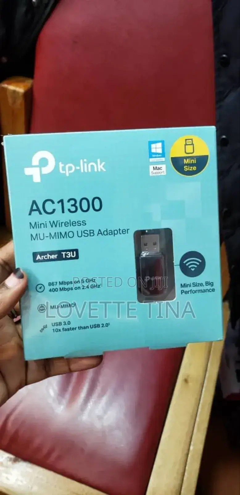 Tplink AC 1300 MBPS Wifi Usb Adapter 1300