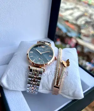 Emporio Armani Ladies Watch With Bracelete