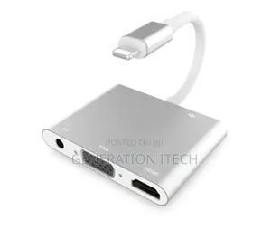 iPhone to Hdmi and Vga Adapter Plus Audio