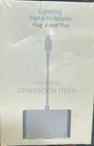 iPhone to Hdmi and Vga Adapter Plus Audio