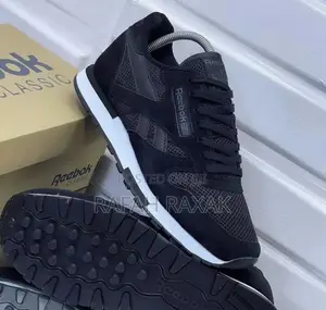 Original Black Reebok Classic Suede Sneakers