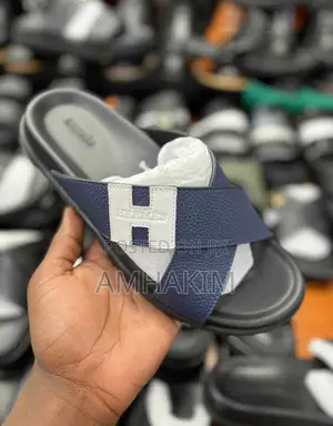Classic Crossed Hermes Sandals in Stock