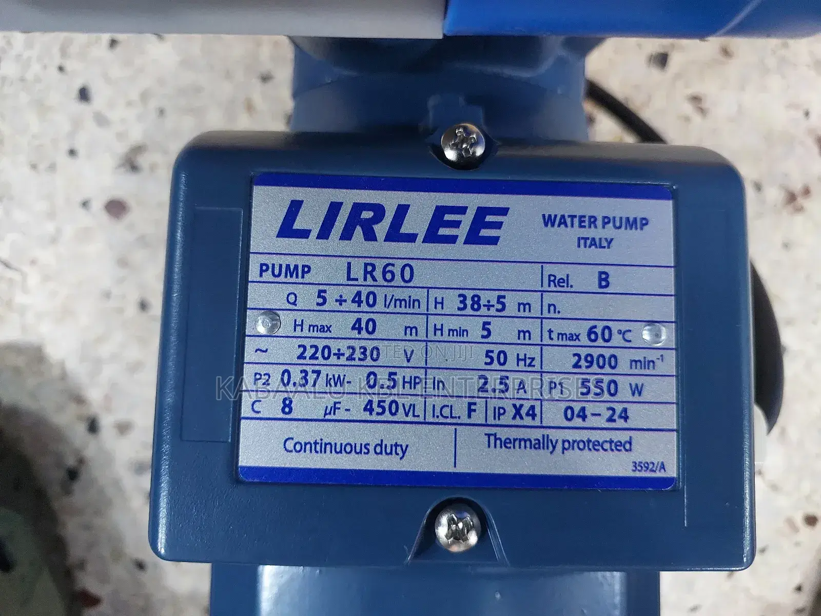 0.5HP Surface Booster Pump With Automatic Control Switch