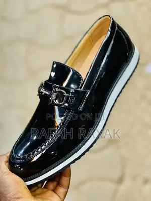Original Men’S Shinny Mirror Casual Loafers