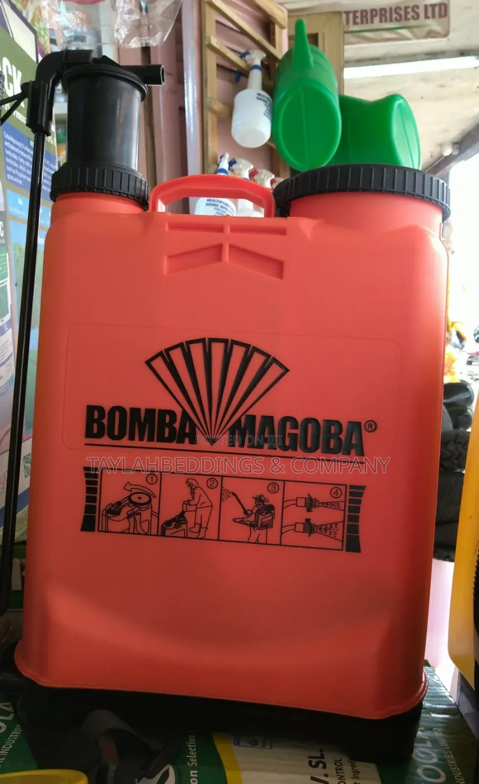 BOMBA MABOGO Back Sprayer Heavy Duty Pump