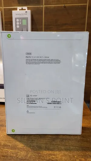 New Apple iPad Pro 13 (2024) 256 GB Silver