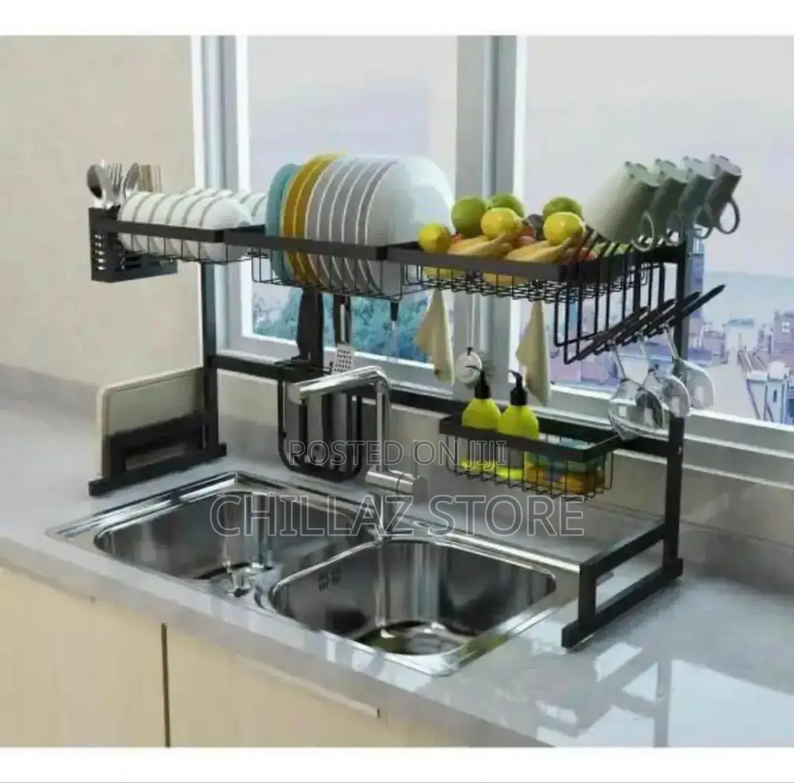 Over the Sink Rack Organizer