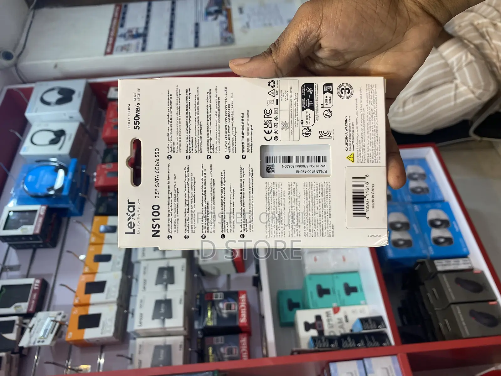 128ssd Sata Lexar