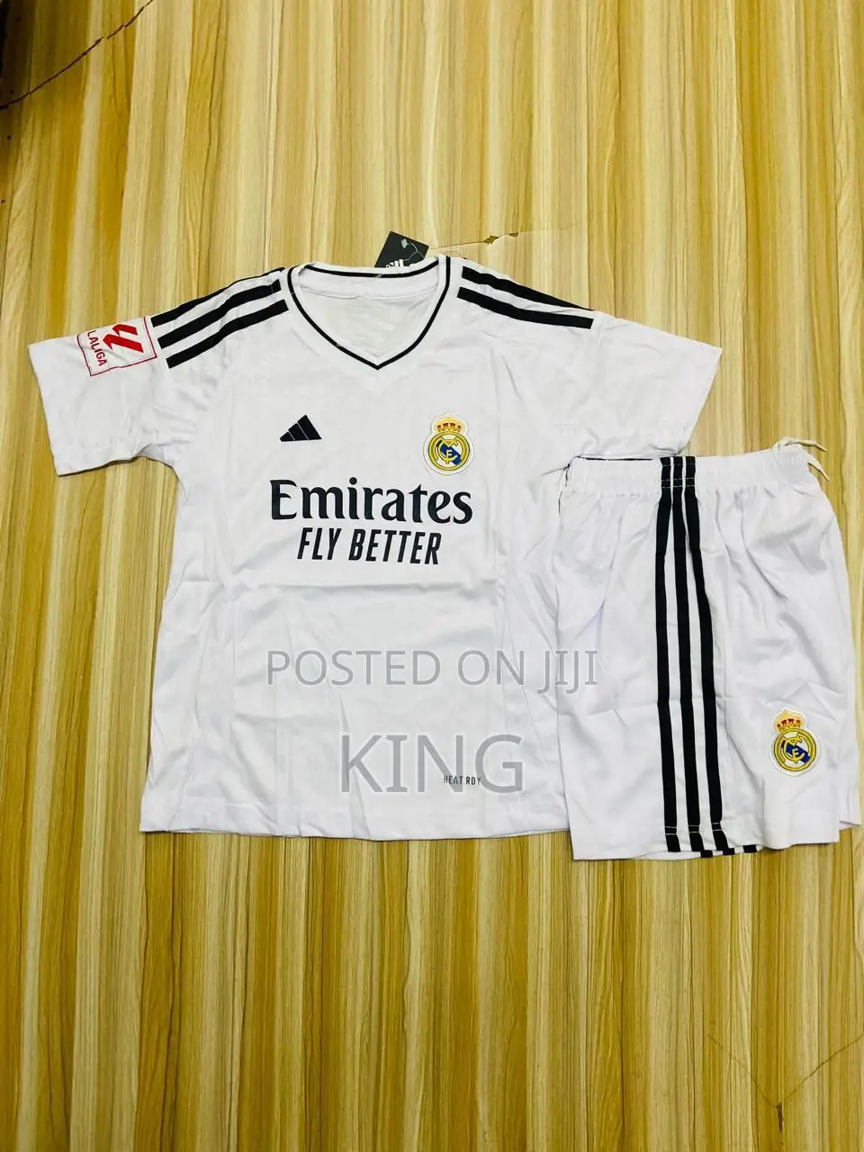 Real Madrid and Arsenal Kids Attires