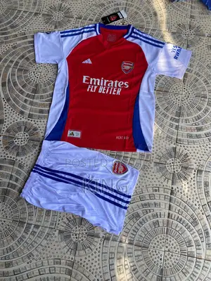 Real Madrid and Arsenal Kids Attires