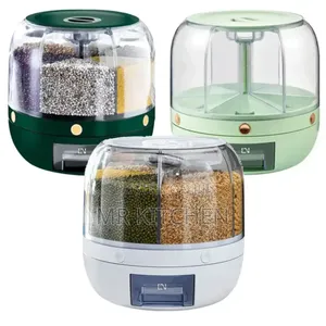 Round Rotational Cereal Dispenser
