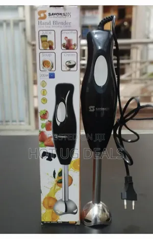 Sayonapps Hand Blender for Making Juice Soups - Black