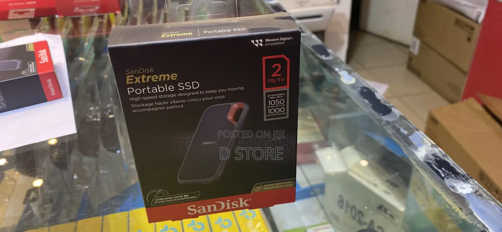 2tb San Disk Extreme Portable SSD