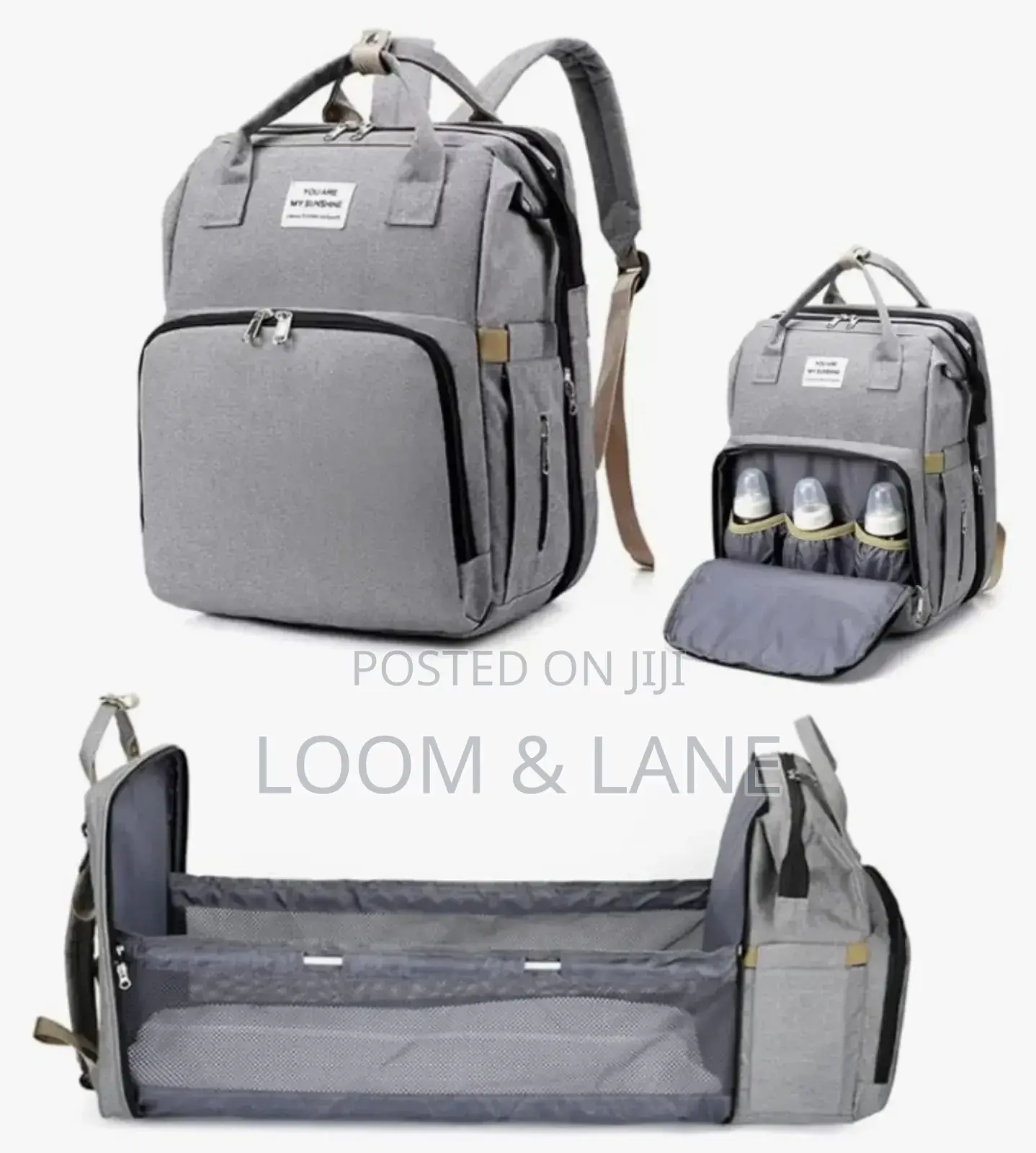 Baby Diaper Bag and Bed