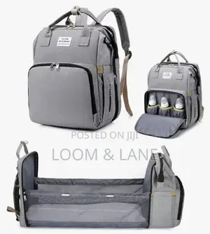 Baby Diaper Bag and Bed