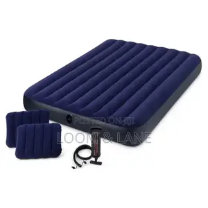 5 by 6 Inflatable Air Mattress With Pillows