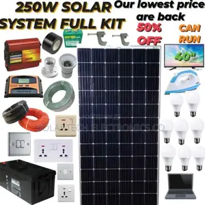 250W Complete Solar Energy System