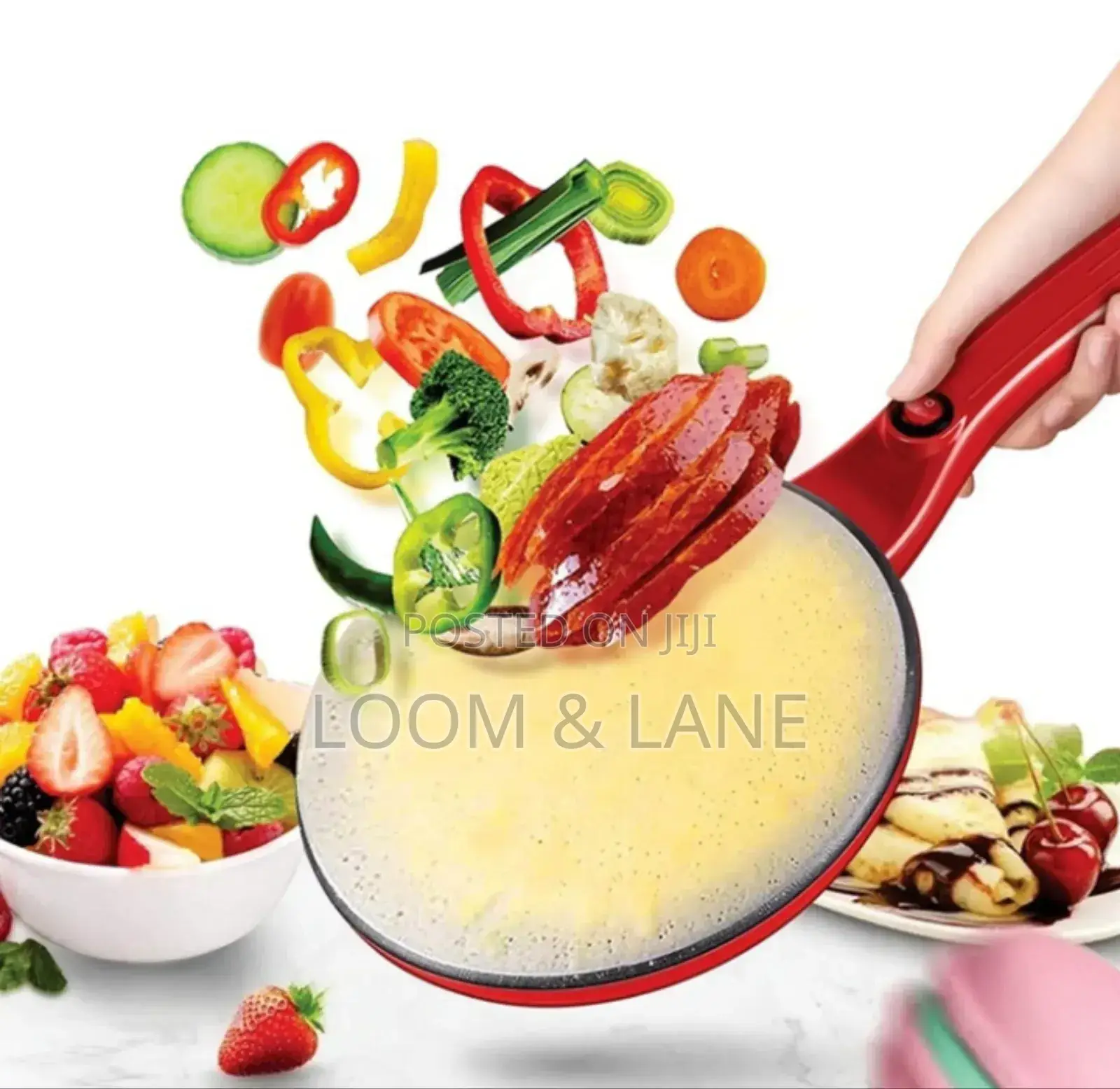 Electric Crepe Maker Machine