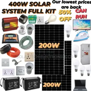 400W Complete Solar Energy System Kit