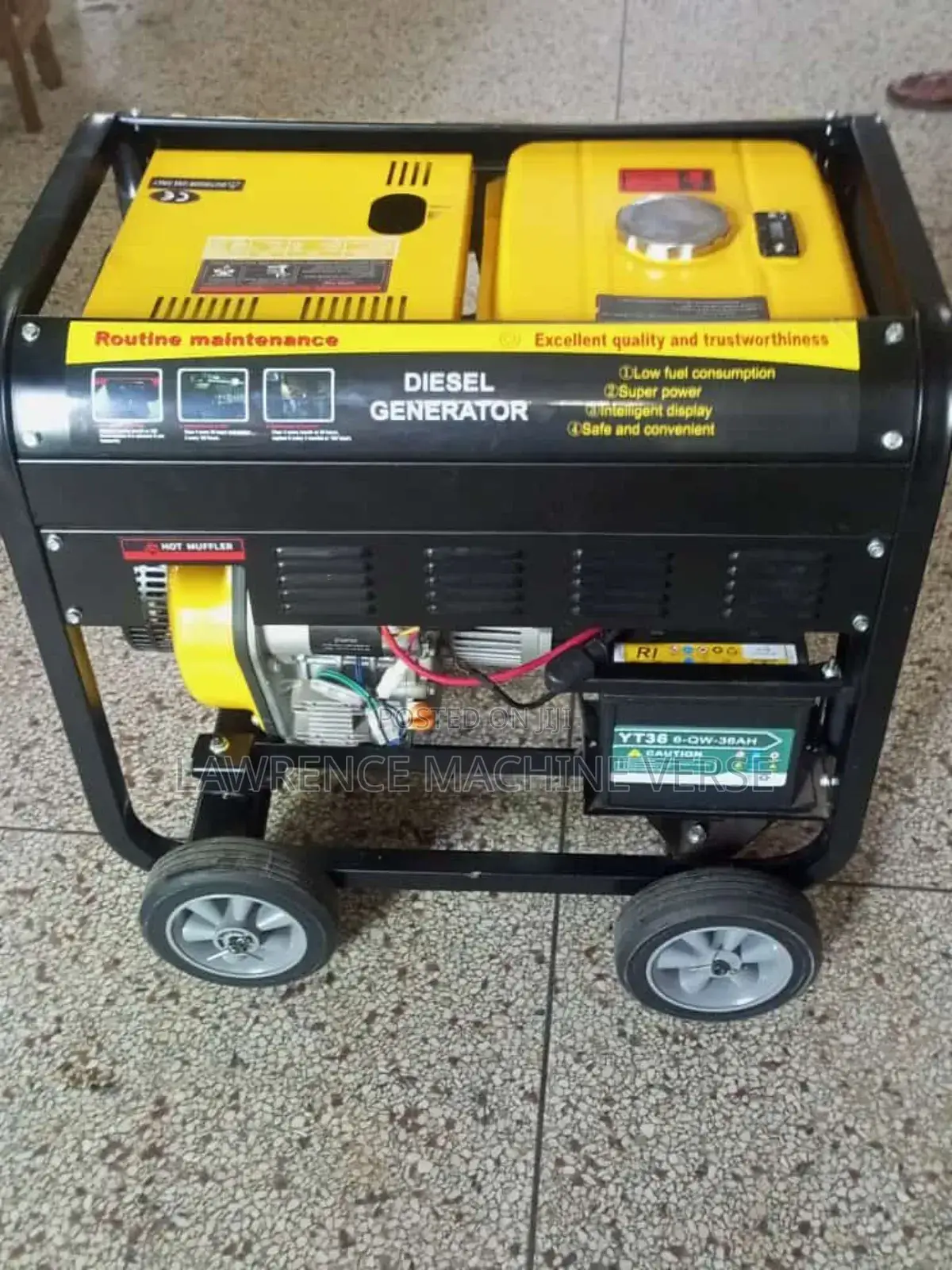 Diesel Generator Key Start