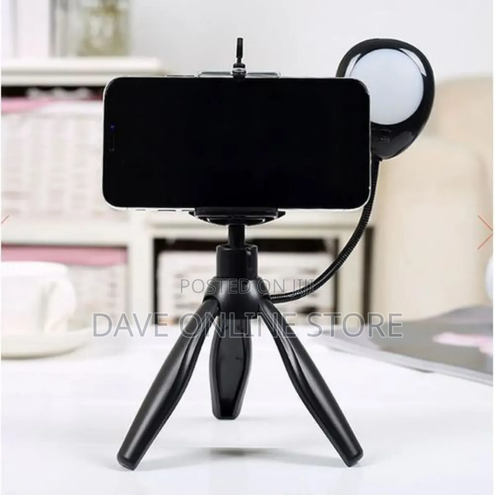 Selfie Lamp Tripod With 360 Rotation