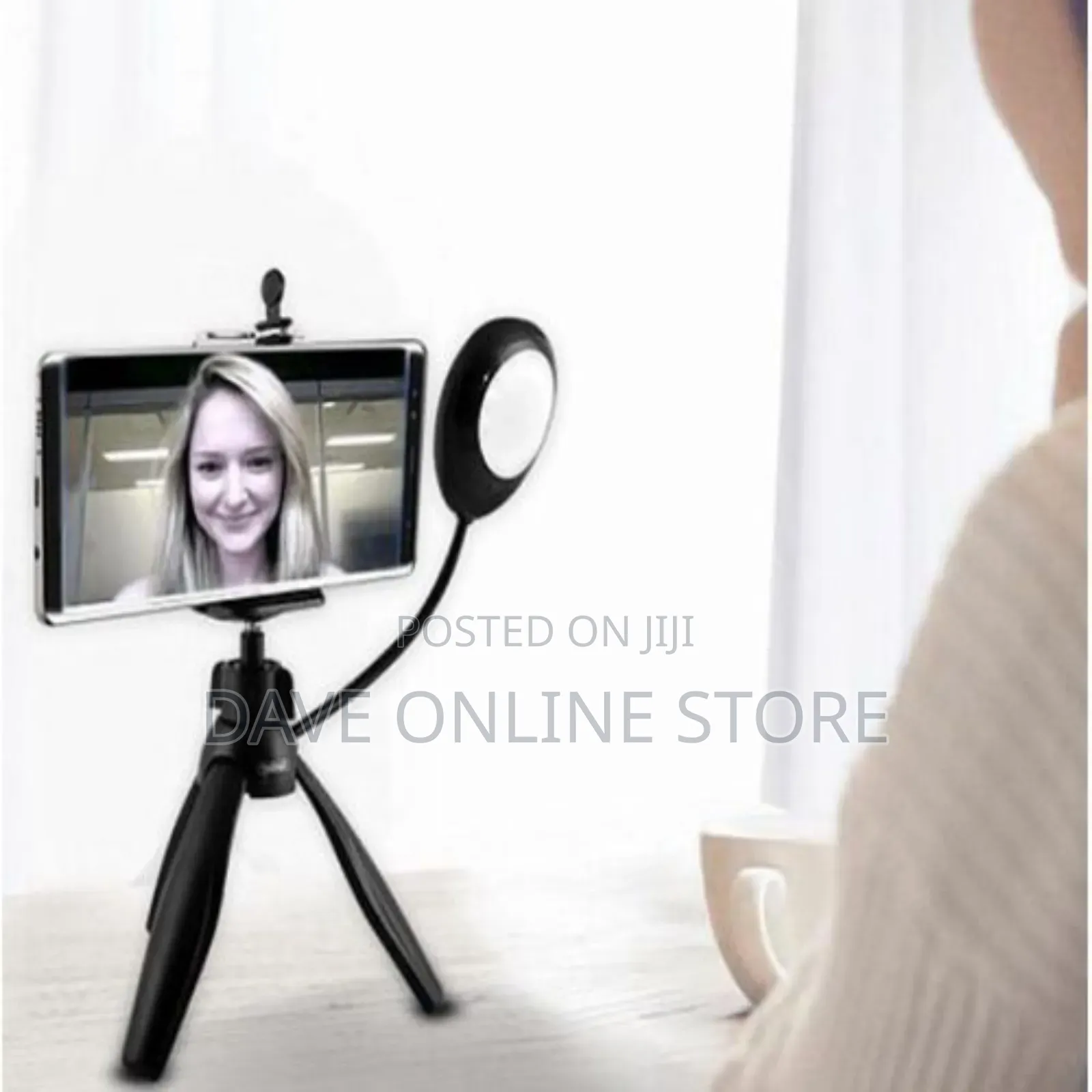 Selfie Lamp Tripod With 360 Rotation